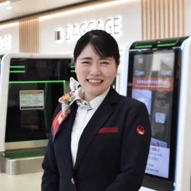 グランドスタッフ（リーダー）イラスト