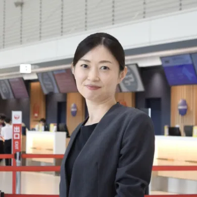 グランドスタッフ（スーパーバイザー）イラスト